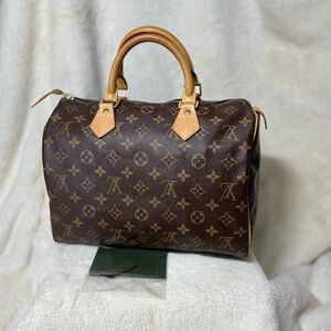 Luxury Brown Monogram Handbag
